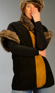 Toscana Jacket Vest with Sleeve Cuffs